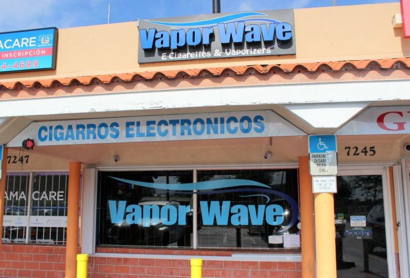 Vapor Wave Smoke Shop