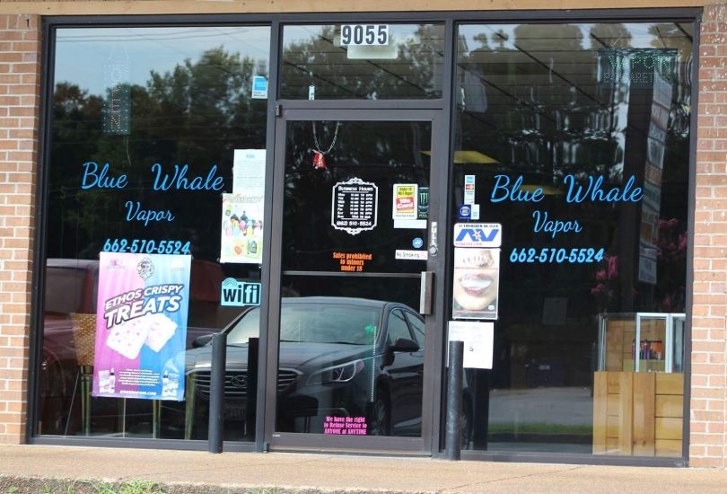 Blue Whale Vapor of Southaven, MS.