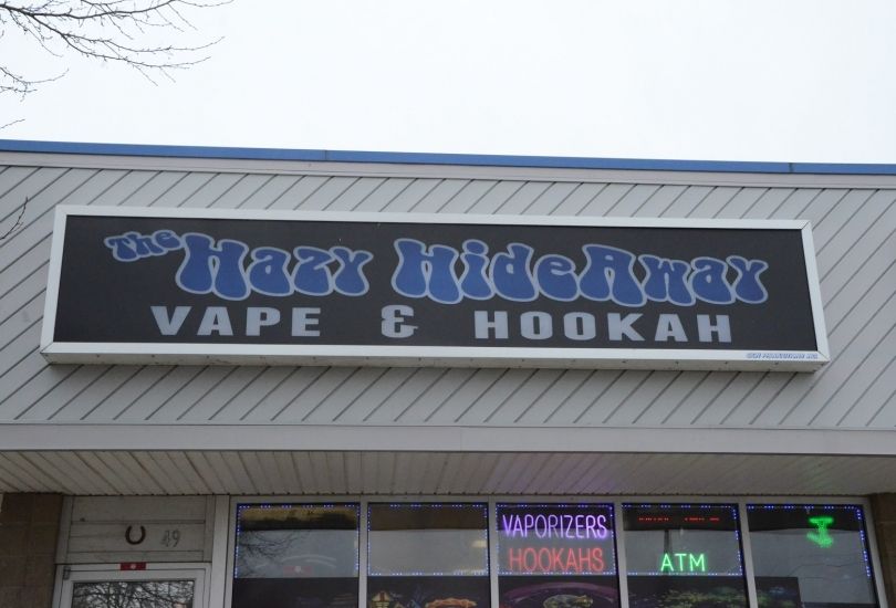 The HaZy HideAway Vape and Hookah