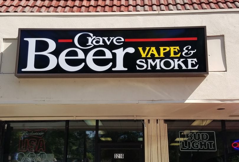 Crave Beer & Vape Smoke