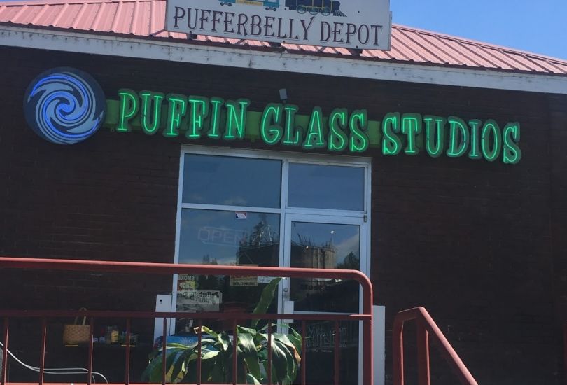 Puffin Glass Studios Smoke Shop
