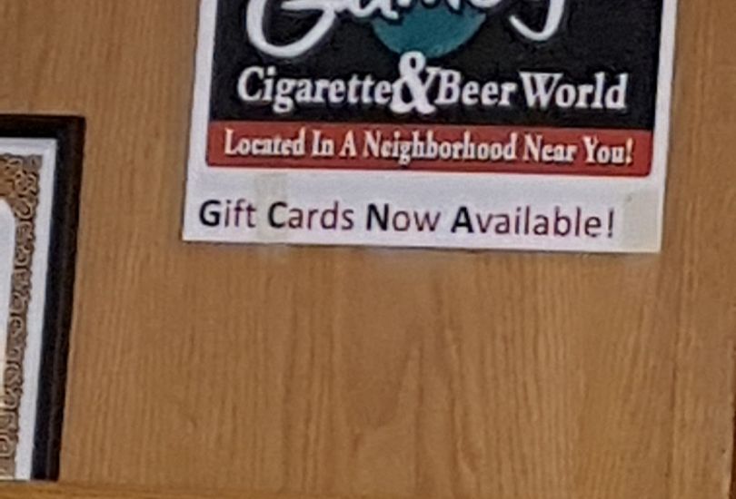 Gumby's Cigarette & Beer World