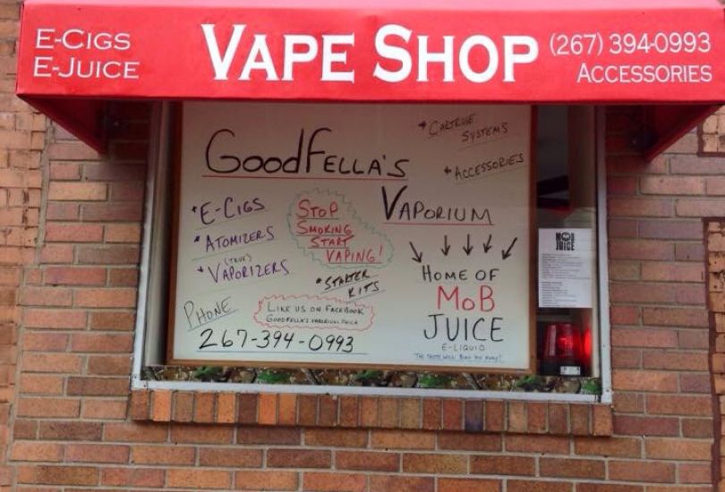 Vape Shop Goodfella's Vaporium Philadelphia Pa