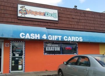 Vapor Dog eCigarettes, Kratom & Cash for Gift Cards Bradenton - Sarasota