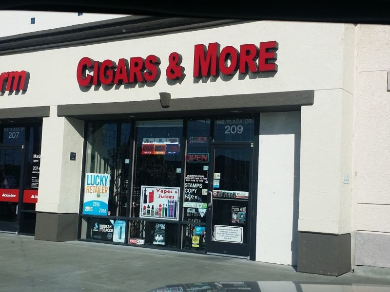 Cigars & More 145 Plaza Dr Vallejo, CA