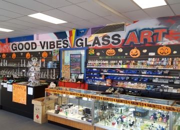 Good Vibes Glass Art