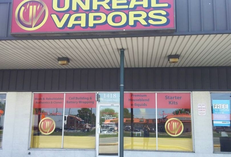 Unreal Vapors New Castle