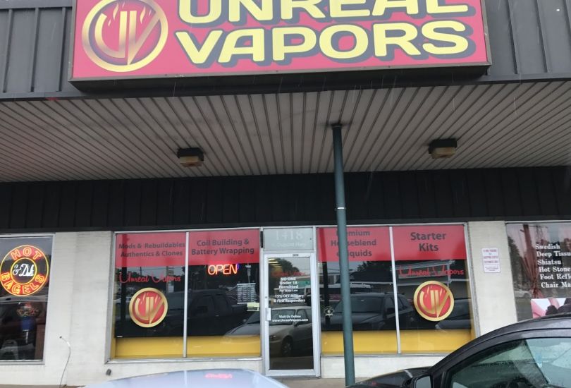 Unreal Vapors New Castle