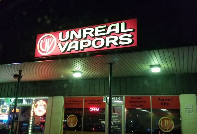 Unreal Vapors New Castle