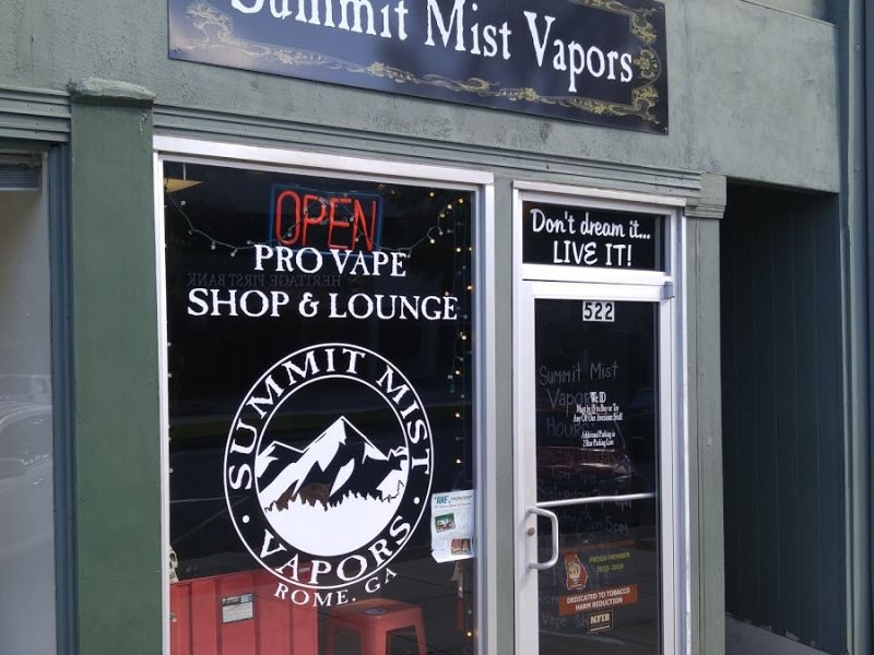 Summit Mist Vapors - 522 Broad St Rome, GA Summit Mist Vapors - 522 Broad St Rome, GA