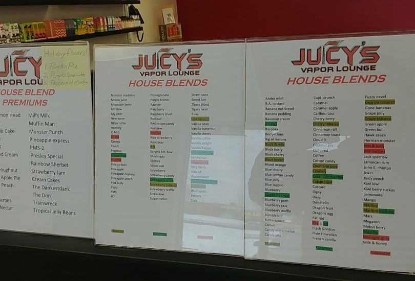 Juicy's Vapor Lounge Topeka East