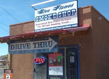 Blue Flames Smoke Shop