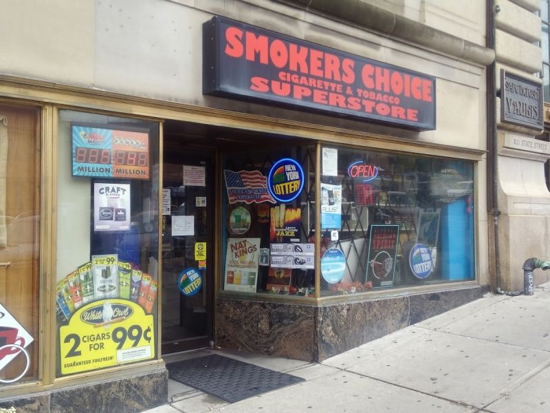 Smokers Choice 90 State St Albany, NY