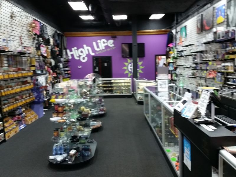 High Life Smoke Shop Greenville 424 Evans St Greenville, NC