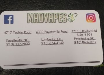 MadVapes Lumberton NC