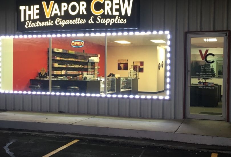 The Vapor Crew 11 East 34th St S Sand Springs Ok